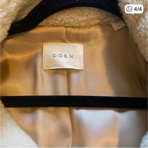 FLASH SALE!🎀DÔEN VALLEY🎀Coat! EUC! RARE! VHTF! Size L! - Picture 3 of 5